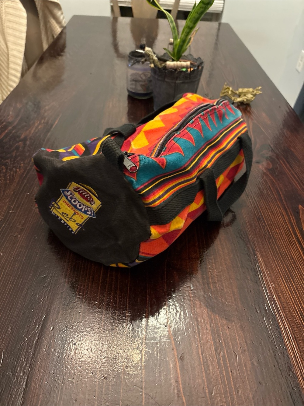 Reba Multicolor Aztec-Pattern bag